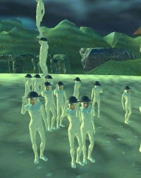 Fragment kadru z projektu VR autorstwa Dream Adoption Society.